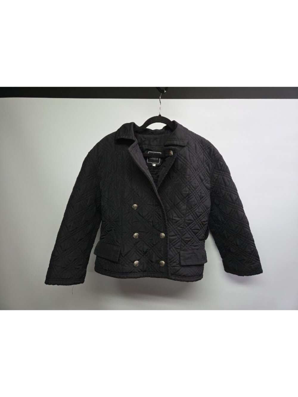 Versace Jeans Couture Collection Black Coat Size Small See Description